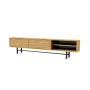 Szafka RTV-58 Drewno Lite Dąb Loft Lakier Rozmiary od 100 cm do 200 cm PREMIUM